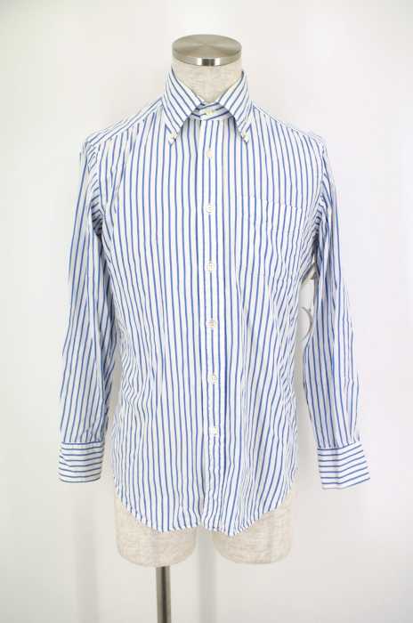 Makers Shirt 鎌倉 （メーカーズシャツカマクラ） ストライプ柄ボタンダウンシャツ メンズ トップス