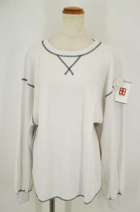 RED chop works (レッドチョップワークス) ワッフルロングロンT レディース トップス