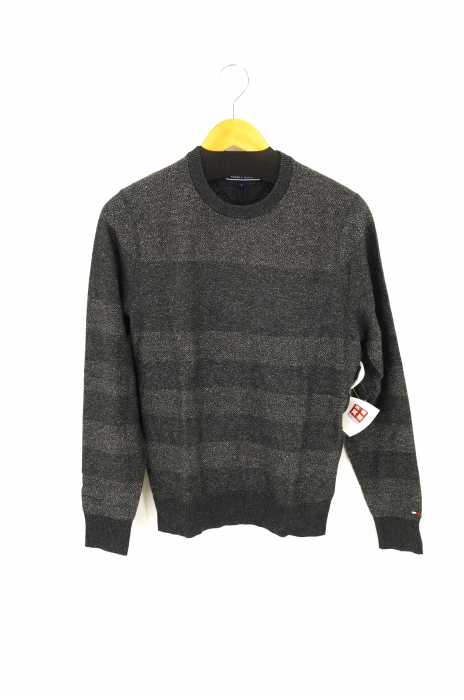 TOMMY HILFIGER （トミーヒルフィガー） AS TEXTURED BLOCK STP C-NK CF メンズ トップス