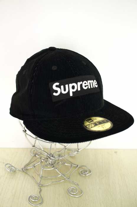 Supreme x New Era （シュプリーム ニューエラ） Corduroy Box Logo メンズ 帽子
