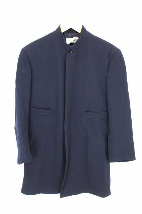 robe de chambre COMME des GARCONS（ローブドシャンブルコムデギャルソン） AD1998 フックボタン ノーカラーコート レディース アウター