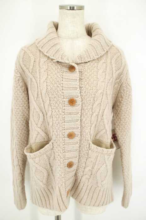 chocol raffine （） ショールカラーウールカーディガン レディース トップス