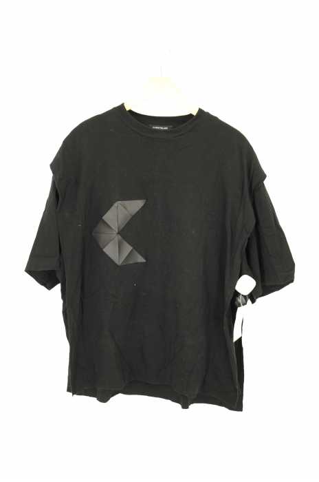 ALMOSTBLACK（オールモストブラック） PYRAMID S/S LAYERED CUTSEW メンズ トップス