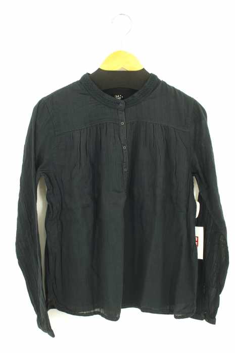 SCOTCH&SODA(スコッチアンドソーダ) ヘンリーネックブラウス ネックレス付き レディース トップス