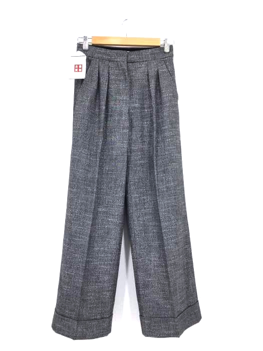 MAX MARA（マックスマーラ） 白タグ 3タックワイドスラックス レディース パンツ