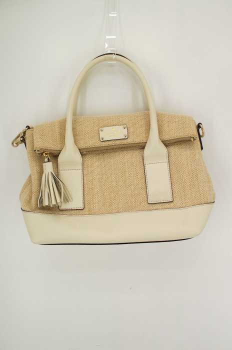 Kate spade （ケイトスペード） 2way レザー切替ハンドバッグ トートバッグ レディース バッグ