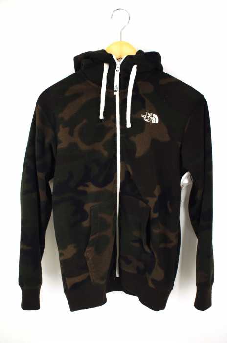 THE NORTH FACE （ザノースフェイス） Rearview Camo Fleece Hoodie リアビュー カモ フリース フルジップ フーディー メンズ トップス