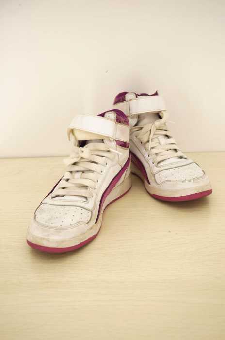 PUMA（プーマ） ミッドカットスニーカー リザミッド レディース シューズ