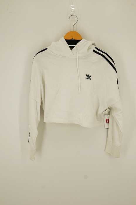 adidas Originals （アディダスオリジナルス） CROPPED HOOD WHITE レディース トップス