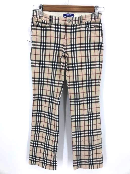 BURBERRY LONDON BLUE LABEL(バーバリーロンドンブルーレーベル) ノバチェック ストレッチ パンツ レディース パンツ
