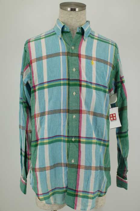Polo by RALPH LAUREN （ポロバイラルフローレン） チェック柄ボタンダウンシャツ メンズ トップス