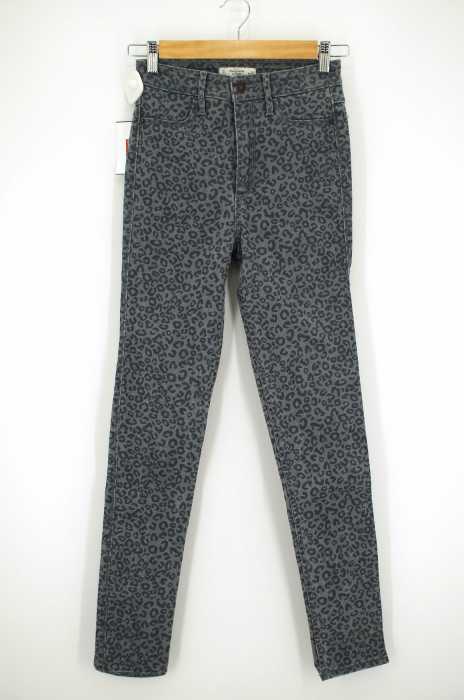 Abercrombie & Fitch (アバクロンビーアンドフィッチ) レオパード柄スキニーパンツ レディース パンツ