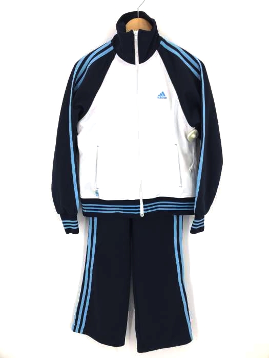 adidas（アディダス） ジップアップトラックジャケット & トラックパンツ レディース セットアップ