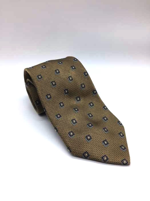 Drakes（ドレイクス） 総柄シルクネクタイ メンズ ファッション雑貨