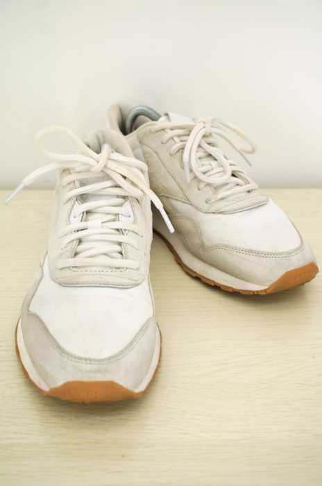 MAISON KITSUNE × REEBOK(メゾン キツネ × リーボック) クラシックナイロンアークティックフォックスローカットスニーカー メンズ シューズ
