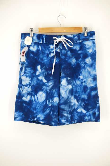 INHABITANT（インハビタント） BOARD TRUNKS サーフパンツ ボードパンツ ムラ染め ストレッチ メンズ パンツ