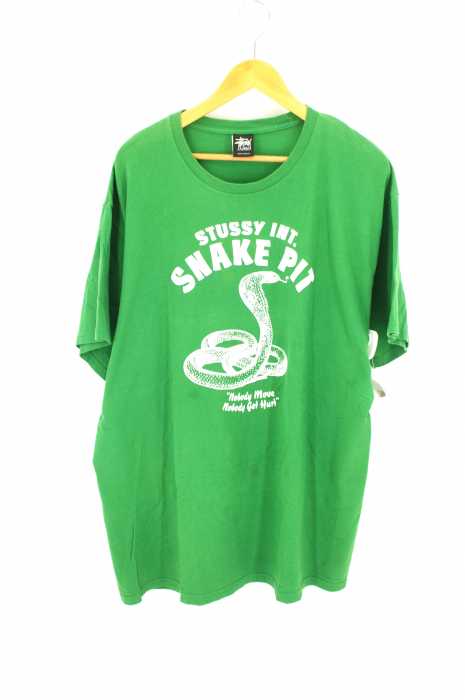 Stussy（ステューシー） Snake Pit プリント クルーネックTシャツ メンズ トップス
