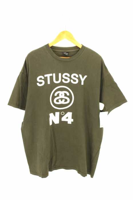 Stussy（ステューシー） No.4 プリント クルーネックTシャツ メンズ トップス