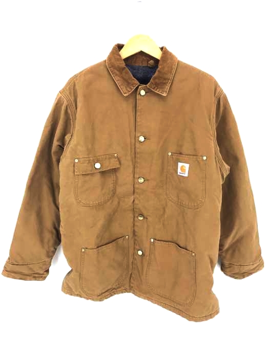 Carhartt(カーハート) 裏ブランケット ダック地カバーオール 長袖ロングスリーブ メンズ アウター
