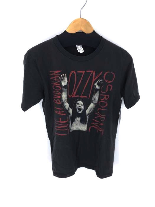 USED古着（ユーズドフルギ） Ozzy Osbourne LIVE AT BUDOUKAN ビンテージプリントバンドTシャツ レディース トップス