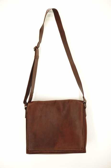MOTHER HOUSE（マザーハウス） Antique square shoulder レザーショルダーバッグ メンズ バッグ