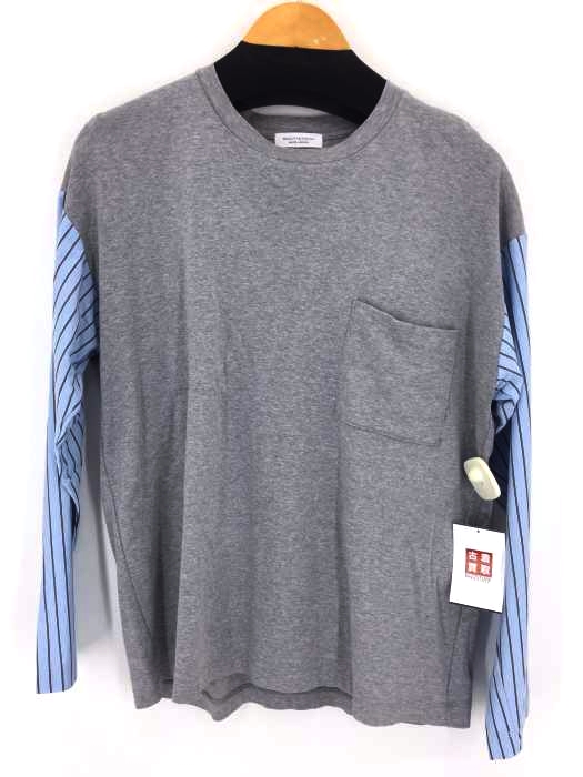 BEAUTY&YOUTH UNITED ARROWS(ビューティーアンドユースユナイテッドアローズ) アームブルーストライプ ポンチカットソー メンズ トップス