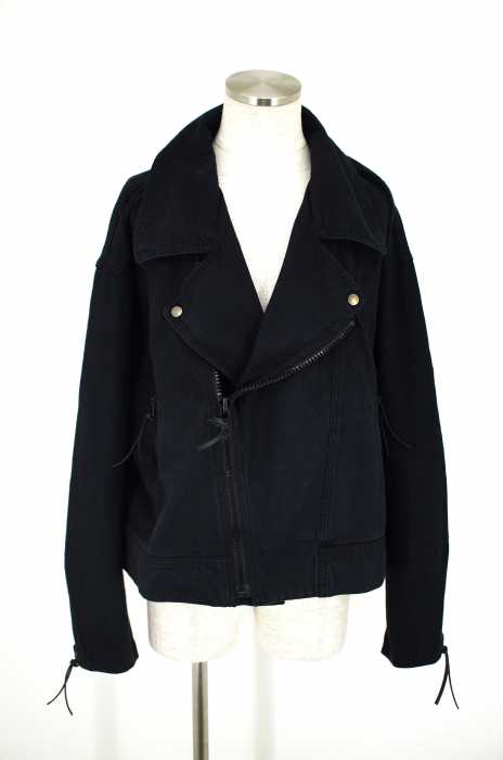 Jieda （ジエダ） DUCK SHORT RIDERS ショート丈ライダースジャケット メンズ アウター