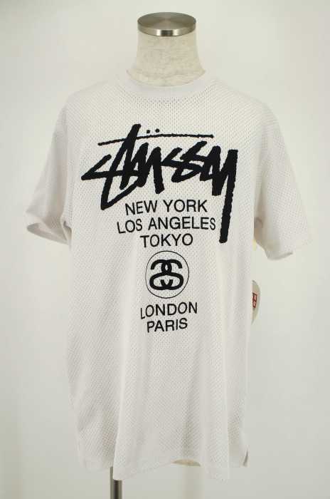 STUSSY （ステューシー） World Tour Mesh T-Shirt メンズ トップス