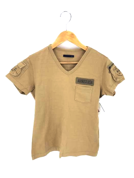 AVIREX（アヴィレックス） FATIGUE V-NECK T-SHIRT ファティーグ VネックTシャツ レディース トップス