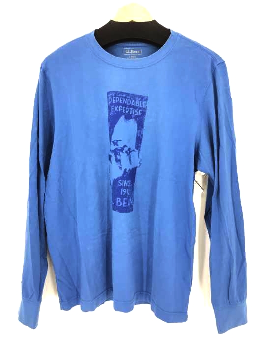 L.L.Bean（エルエルビーン） クルーネック長袖ロングスリーブTシャツ メンズ トップス