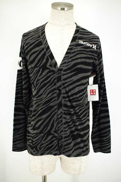 Hurley (ハーレー) ロゴプリント総柄カーディガン メンズ トップス