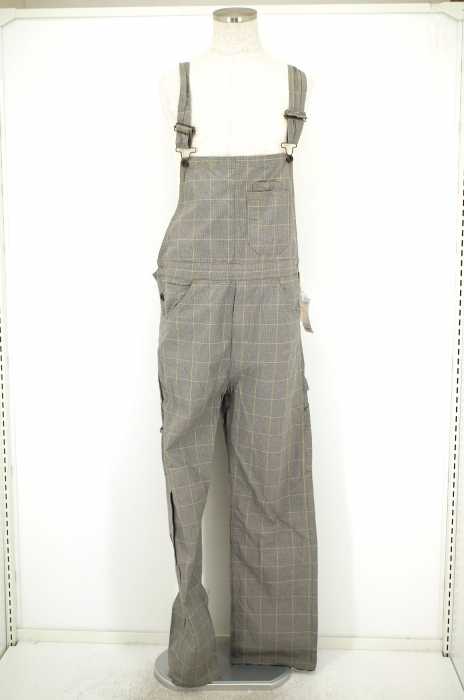 eYe JUNYA WATANABE COMME des GARCONS MAN （アイジュンヤワタナベコムデギャルソンマン） AD2011 千鳥チェック混コットンオーバーオール メンズ パンツ