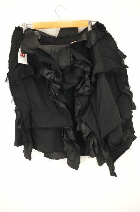 COMME des GARCONS (コムデギャルソン) AD2014 切りっぱなし アシンメトリー デザインスカート レディース スカート