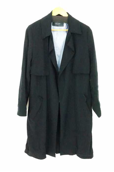 ZARA BASIC （ザラベーシック） ベルト付き チェスターコート レディース アウター