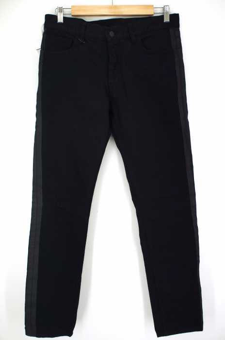 Ann DEMEULEMEESTER （アンドゥムルメステール） コントラストストライプ スキニージーンズ メンズ パンツ