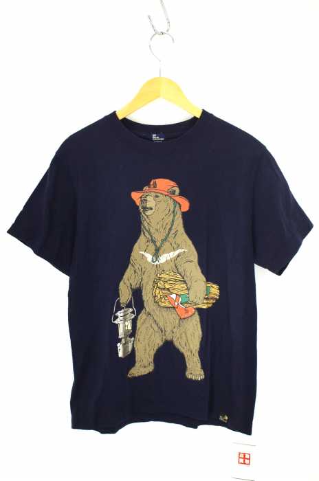 go slow caravan（ゴースローキャラバン） ベアープリントTシャツ メンズ トップス