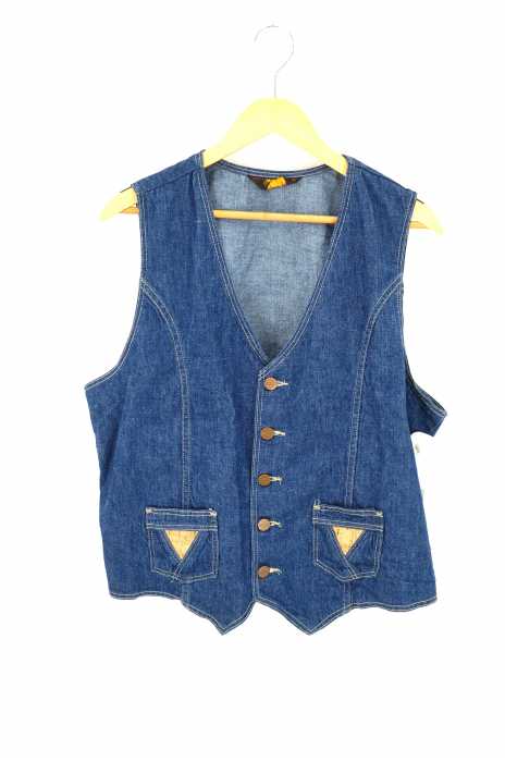 Wrangler （ラングラー） MADE IN USA WRAPID TRANSIT デニムベスト メンズ トップス