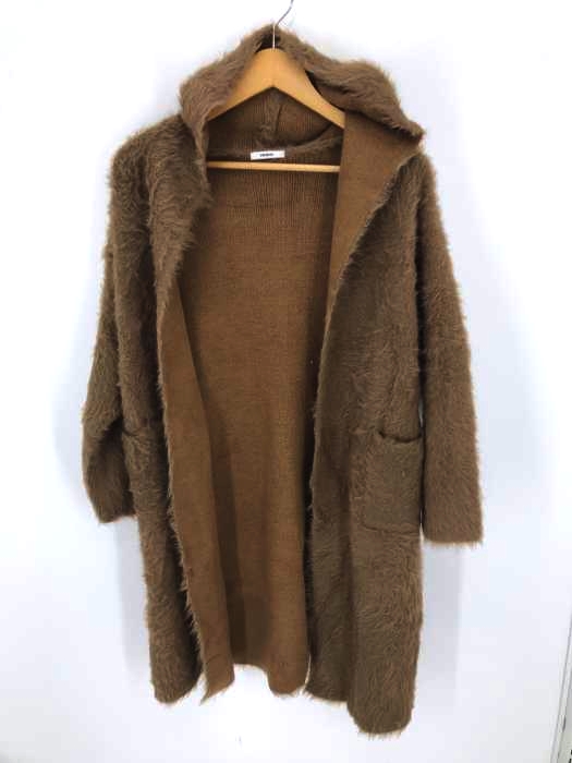 MURUA（ムルーア） フェザー ロングカーディガン レディース トップス