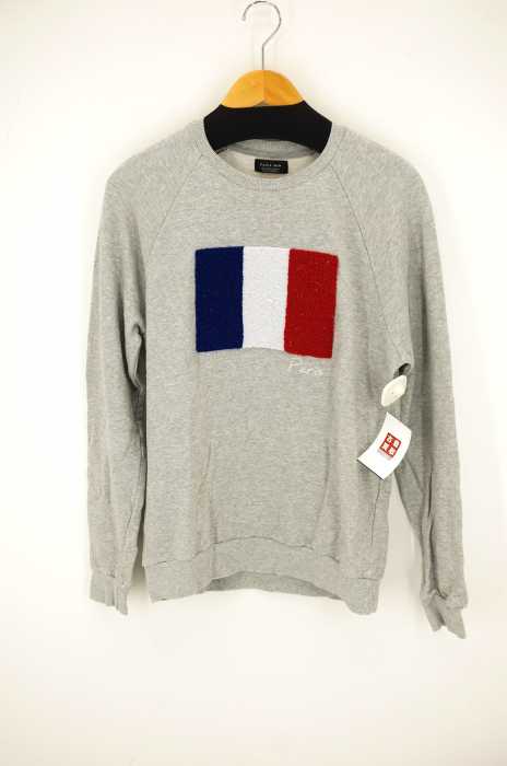 ZARA MAN （ザラマン） 国旗 クルーネックスウェット メンズ トップス