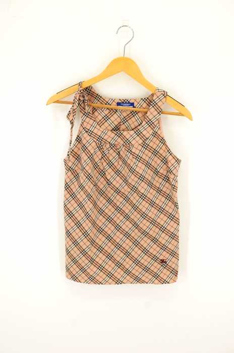 BURBERRY BLUE LABEL（バーバリーブルーレーベル） ノバチェックノースリーブ レディース トップス