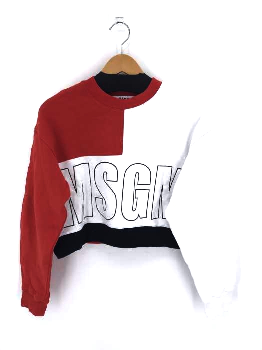 MSGM（エムエスジーエム） ショート丈スウェット レディース トップス