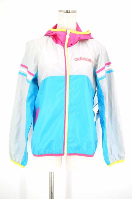 adidas (アディダス) 切替ナイロンパーカー レディース アウター
