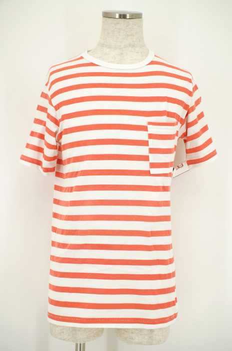 BEAUTY & YOUTH UNITED ARROWS (ビューティーアンドユースユナイテッドアローズ) ボーダー柄ポケット付き半袖Tシャツ メンズ トップス