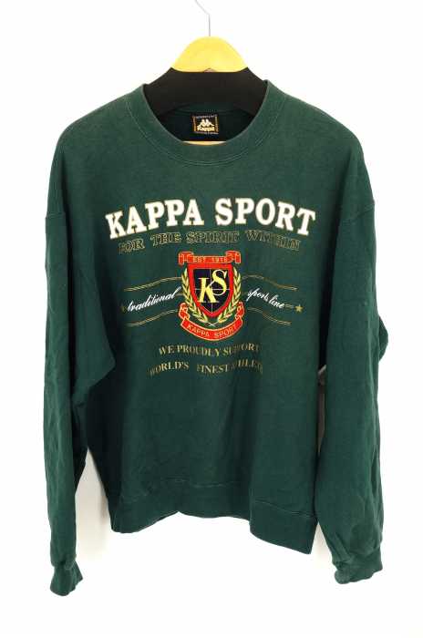 Kappa（カッパ） ロゴプリント クルーネックスウェット メンズ トップス