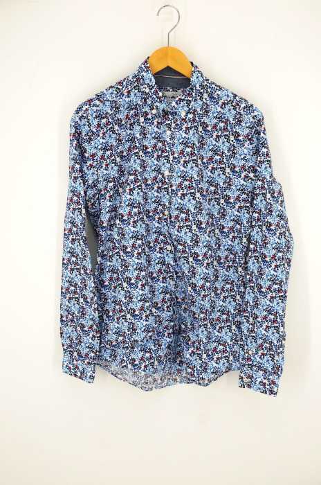 ZARA(ザラ) 花柄ボタンダウンシャツ メンズ トップス