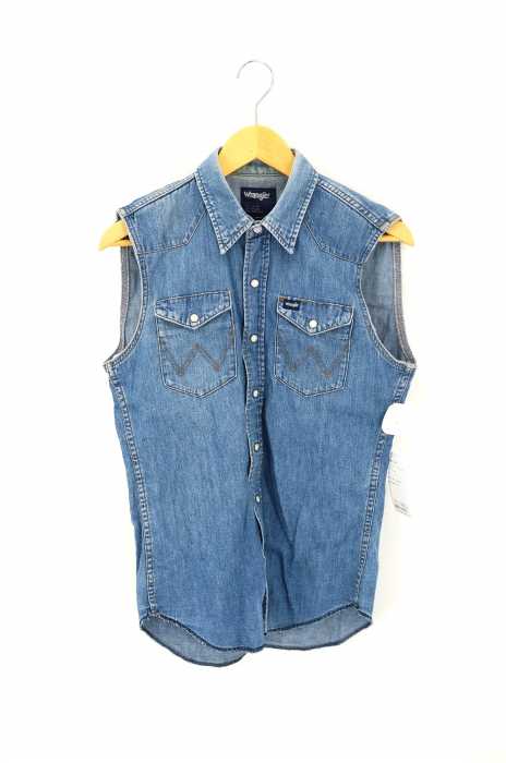 Wrangler （ラングラー） デニム ウエスタンシャツ メンズ トップス