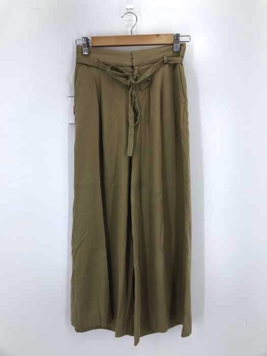 GREEN LABEL RELAXING(グリーンレーベルリラクシング) リヨセル タックフレアパンツ レディース パンツ