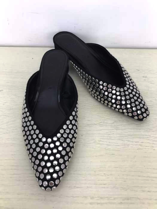 ZARA（ザラ） スタッズヒールサンダル レディース シューズ