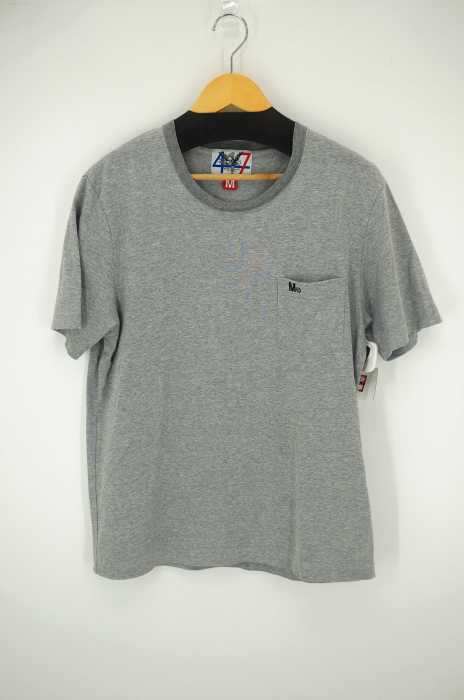 MARK MCNAIRY × 417 by EDIFICE(マークマクナイリー フォーワンセブンバイエディフィス) 刺繍入り ポケットTシャツ メンズ トップス