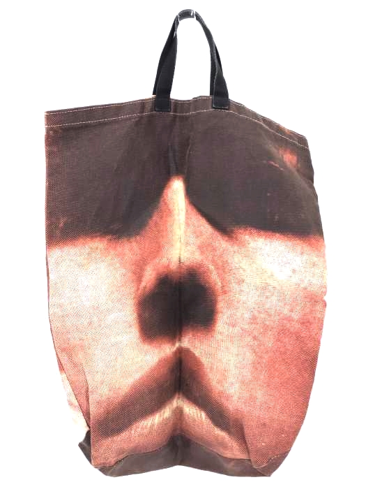 Martin Margiela(マルタンマルジェラ) フェイスプリントトートバッグ メンズ バッグ
